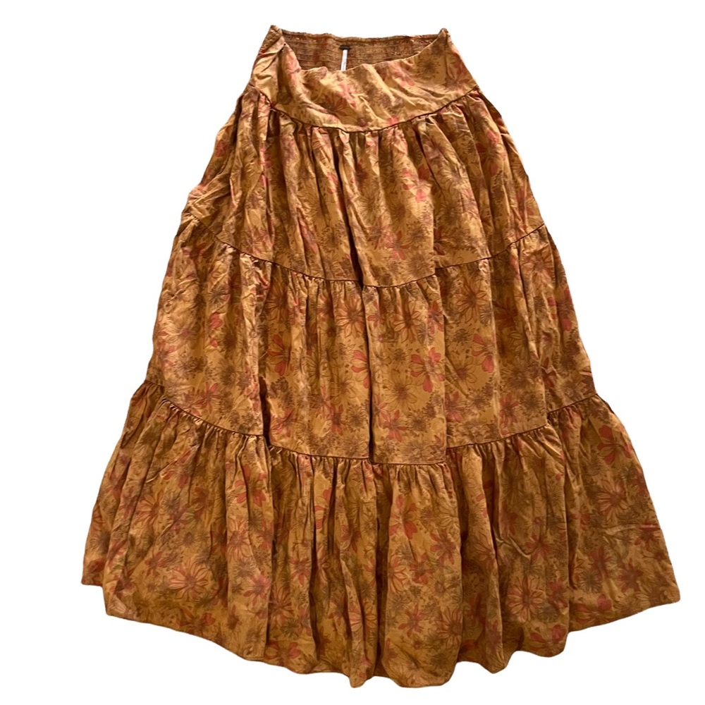 Free People Kerrigan Tiered Skirt Size Medium
